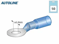 HEAT-SHRINK TERMINAL M6 RING 6,4MM 50PCS
