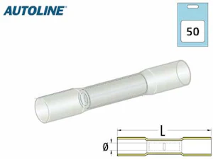 autoline Heat-shrink terminal 0,2-0,5mm2, 50pcs