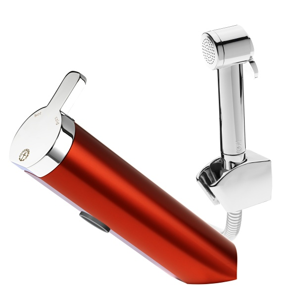 gustavsberg Washbasin mixer gustavsberg coloric handshower red