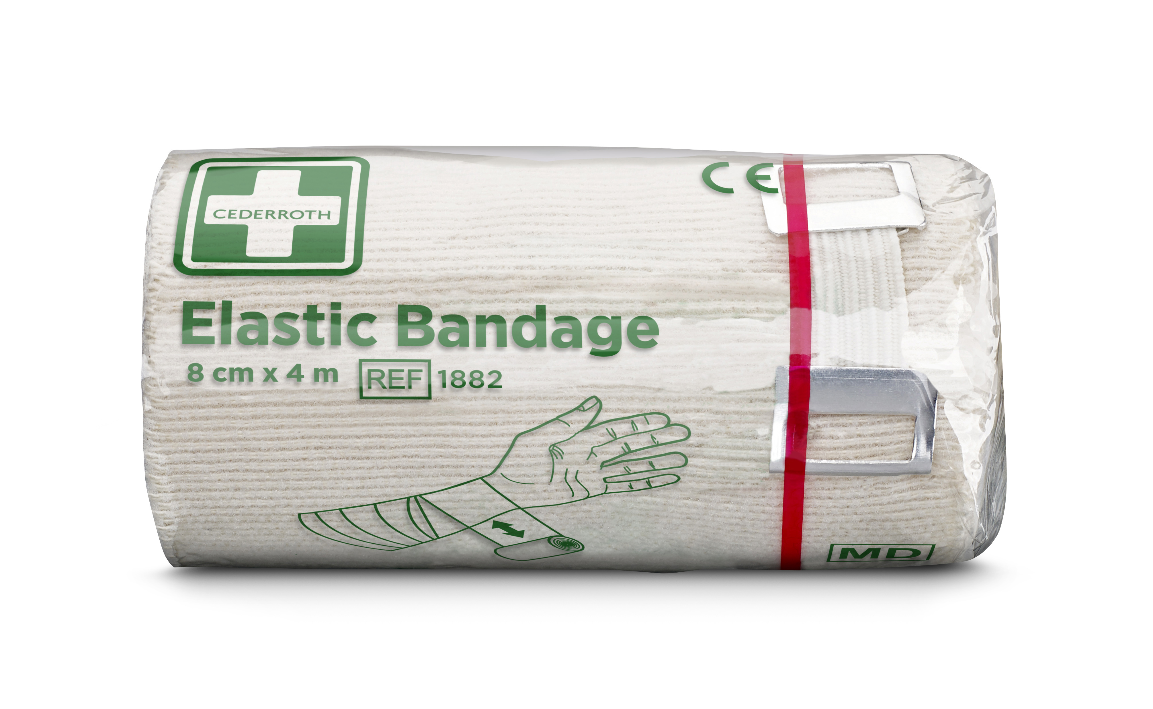 norgesplaster as Elastic gauze 8 cm x 4 m 1882