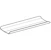 cleanline Showerchannel connecting piece cleanline80