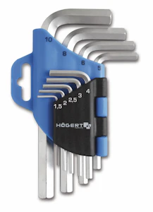 undefined Atslēgu komplekts hex 1.5-10mm 9gab