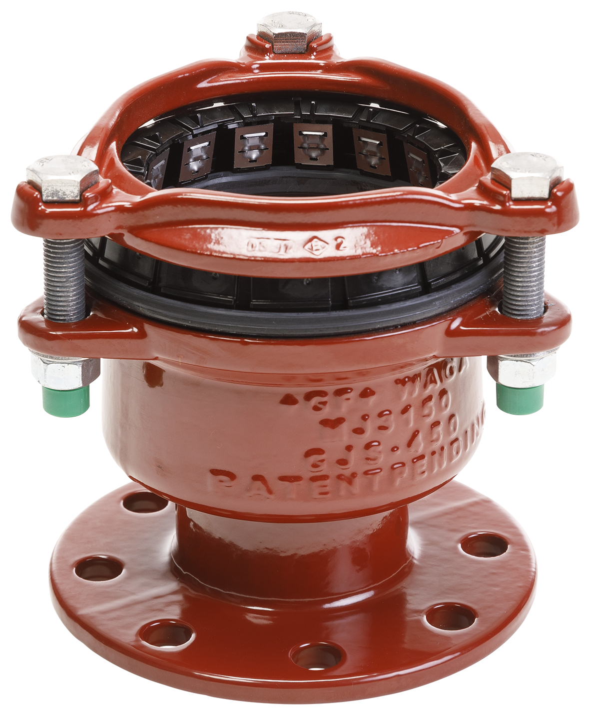 georg fischer Red. flänskoppling multi/joint dn100x132-155 3157+