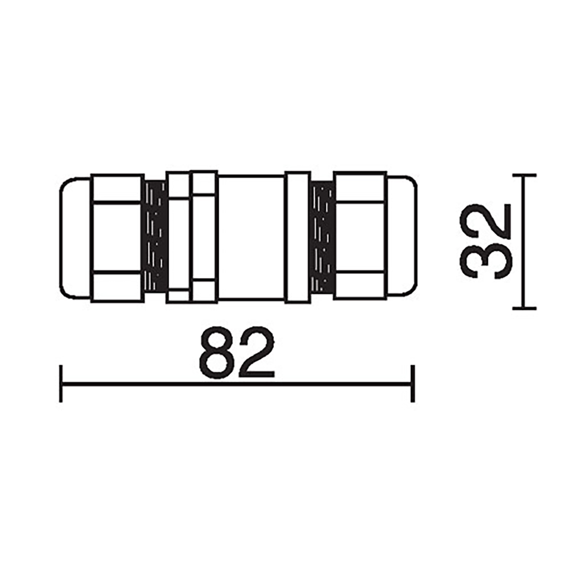 2-VÄGSFÖRSKRUVNING IP68