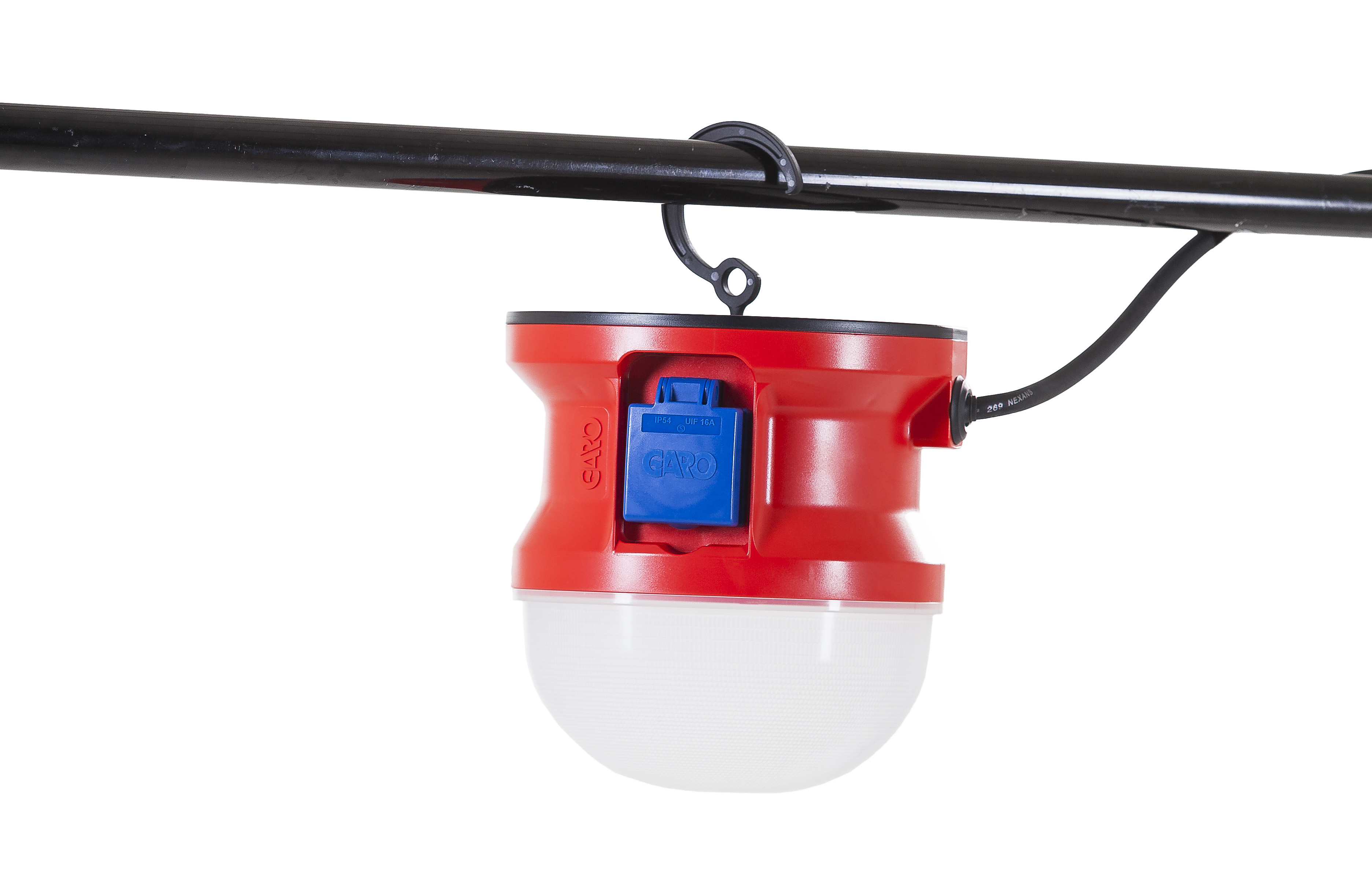 BYGGLAMPA BALL 230V LED