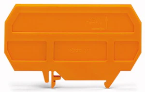 wago Separator plate 3mm, orange