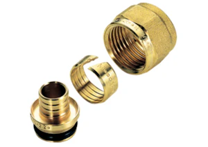 tiemme Eurokoonusliitmik alpex 20mm x 2.0 3/4'' messing