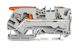 wago Kopplingsplint, 2 ledare spak och tryckknapp 6 mm2,gr