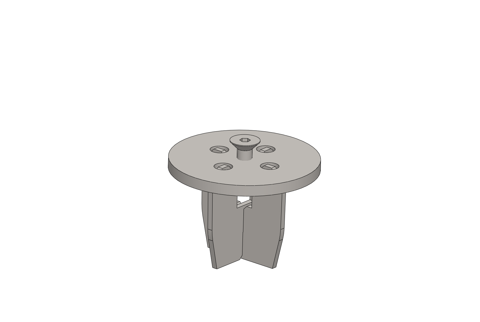 puristeteos Chock infoga 80 mm varmförzinkning
