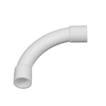 BEND FOR PLASTIC PIPE HFSB 25 HG/N 25mm GRAY HF
