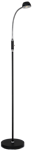 Juno gulvlampe krom/svart 5wLED 30000h 3000k