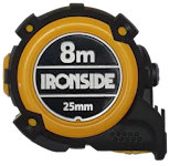 MÅTTBAND IRONSIDE 8M SELFLOCK