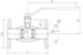 vexve Condensate ball valve dn32 pn40 l/l 173032