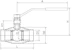 vexve Condensate ball valve dn40 pn40 sk 172040