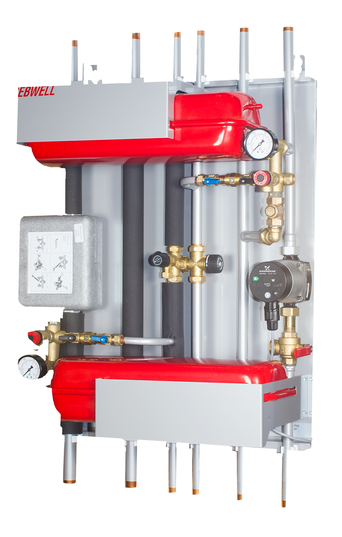 gebwell Heatpump equipment gebwell installation set qi