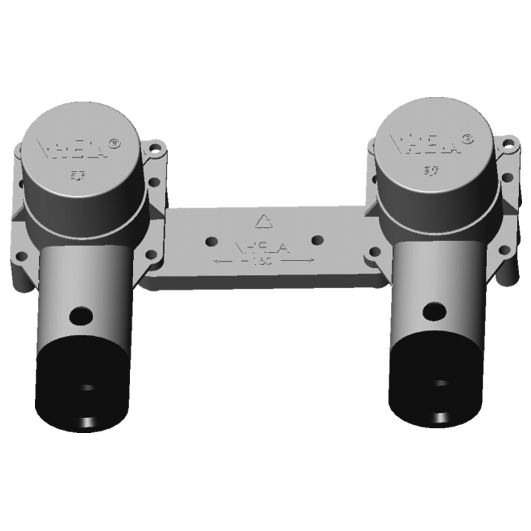 hela Wall box hela 18mm for 25x28 cover piep 2pcs