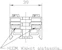 ensto Neutral busbar kna4.104 6x6+2x16mm2