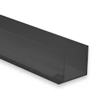 LEEDRIBA PROFIIL TBP1 28,32x43,5mm 28mm MUST 2m