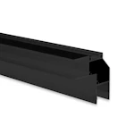 LEEDRIBA PROFIIL VA5 46x18,5mm 16,5mm MUST 2m