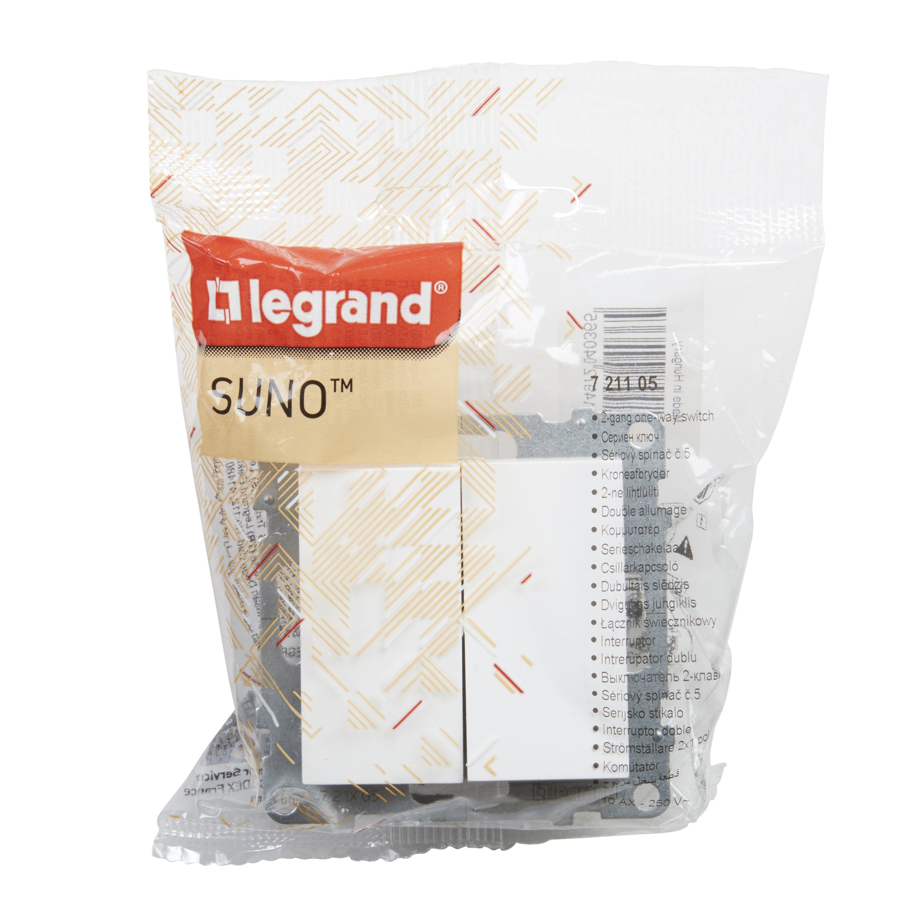 legrand Suno grupilüliti 10ax vk valge