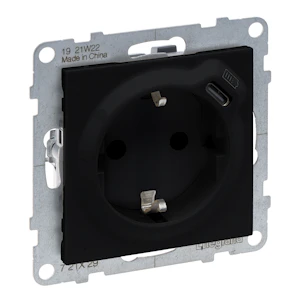 legrand Suno pistikupesa 1-ne mk lk vk+usb type c must