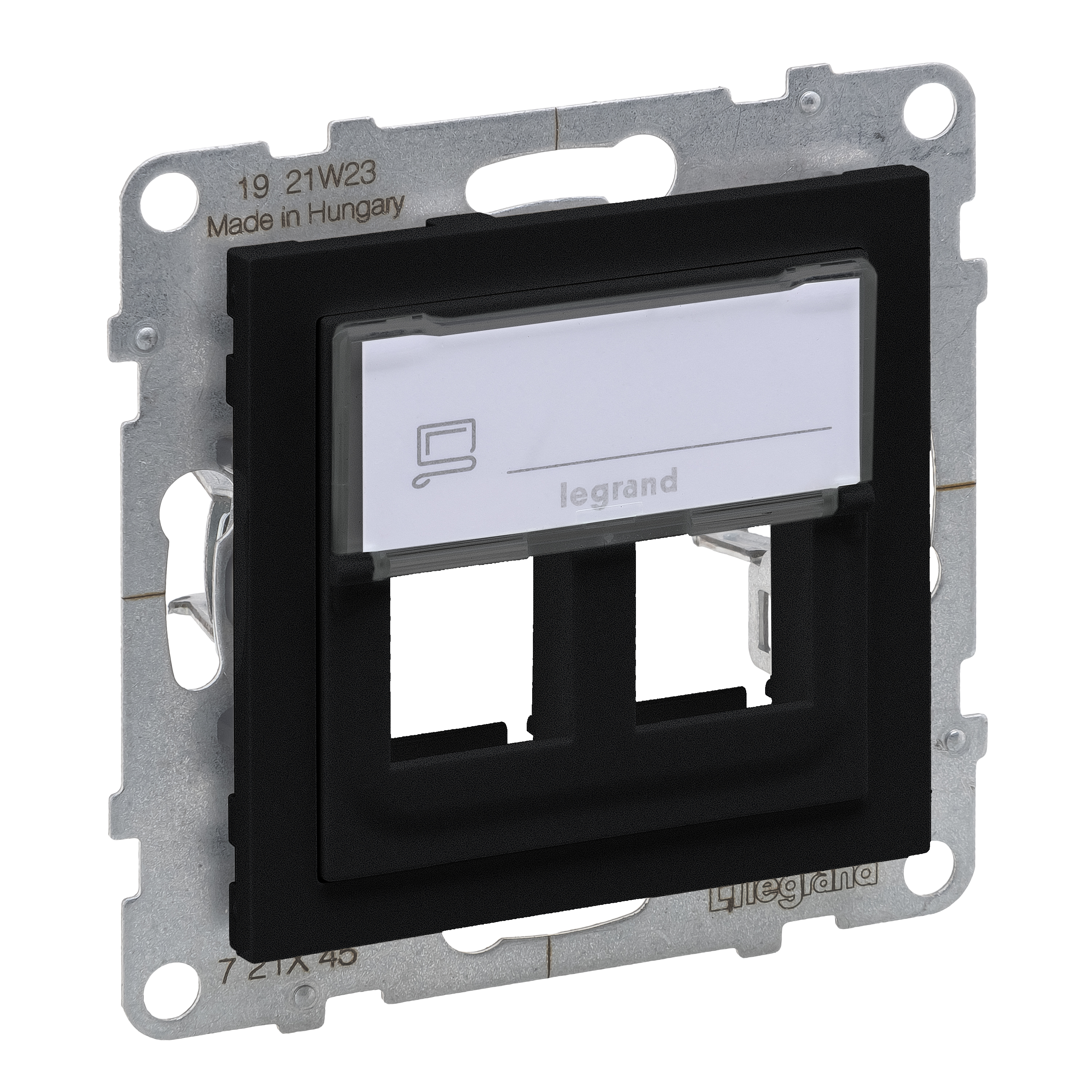 SUNO SIDEPESA PLAAT KEYSTONE RJ45 MUST