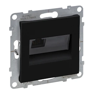 legrand Suno sidepesa 1 x rj45 cat6 utp must