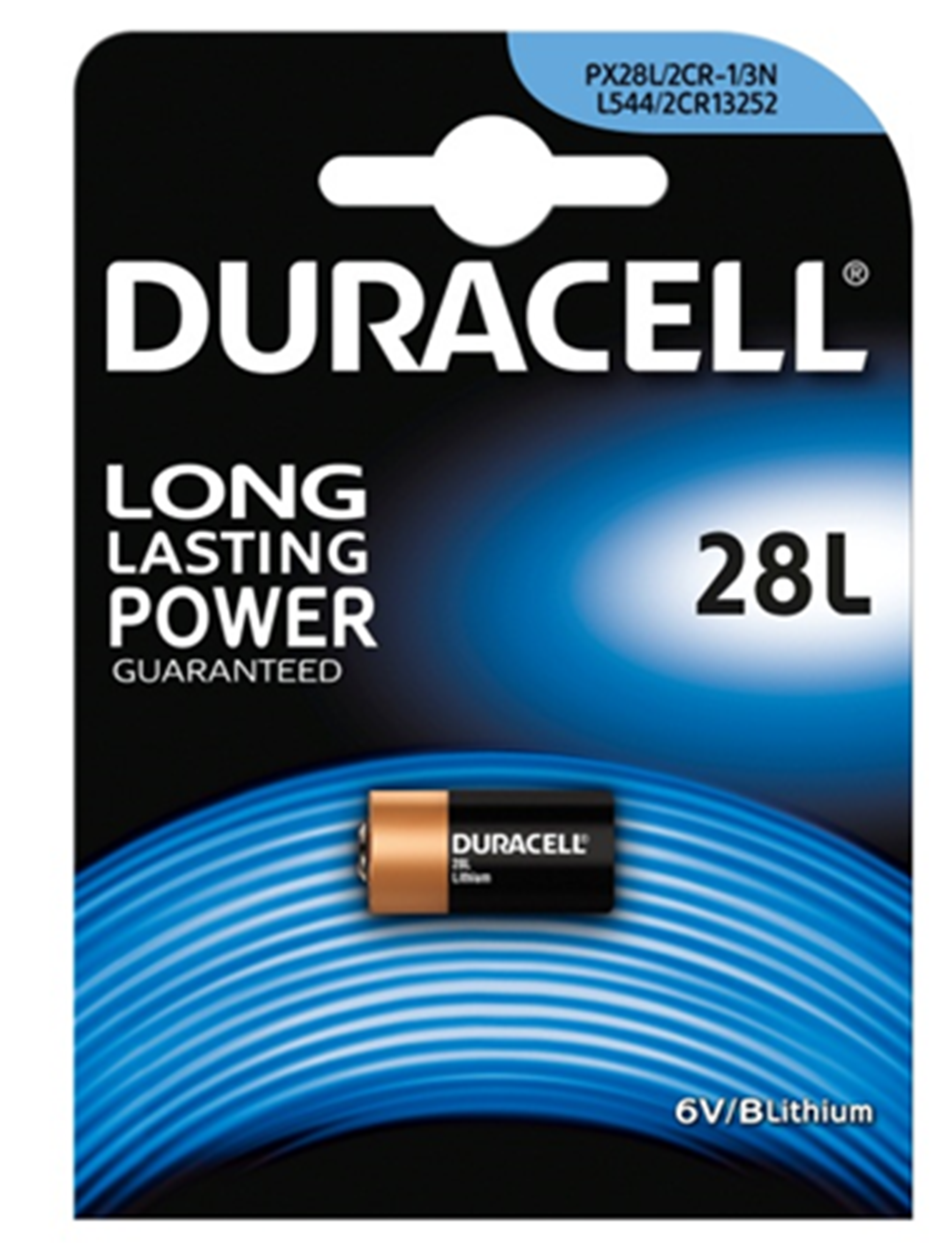 duracell Duracell specialbatteri px28li 2cr11108 6,0v b1