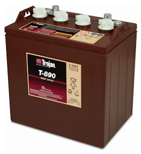 trojan Accu lead open trojan t-890-lpt 8v 190ah