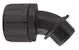 flexicon Protective hose conn. plastic fpa42-m50-45b black