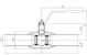vexve Gas ball valve dn100 pn25 welded ends