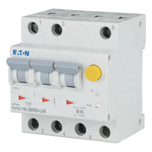 eaton Jordfeilautomat 16a 3p b 30maa