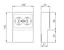 abb asennustuotteet Socket outlet impressivo dso 16a/250v skirt. mattwhite