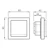 abb asennustuotteet Socket-outlet impressivo sso 16a/250v ip44 matt white