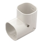 COVERING DUCT INABA DENKO VERTICAL ELBOW WHITE SC-100-W