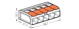 wago Toppkontakt 5-pole, 0.5-6mm2, blister (6)