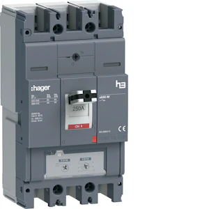hager Effektbrytare h3+ x630 tm 3x250a