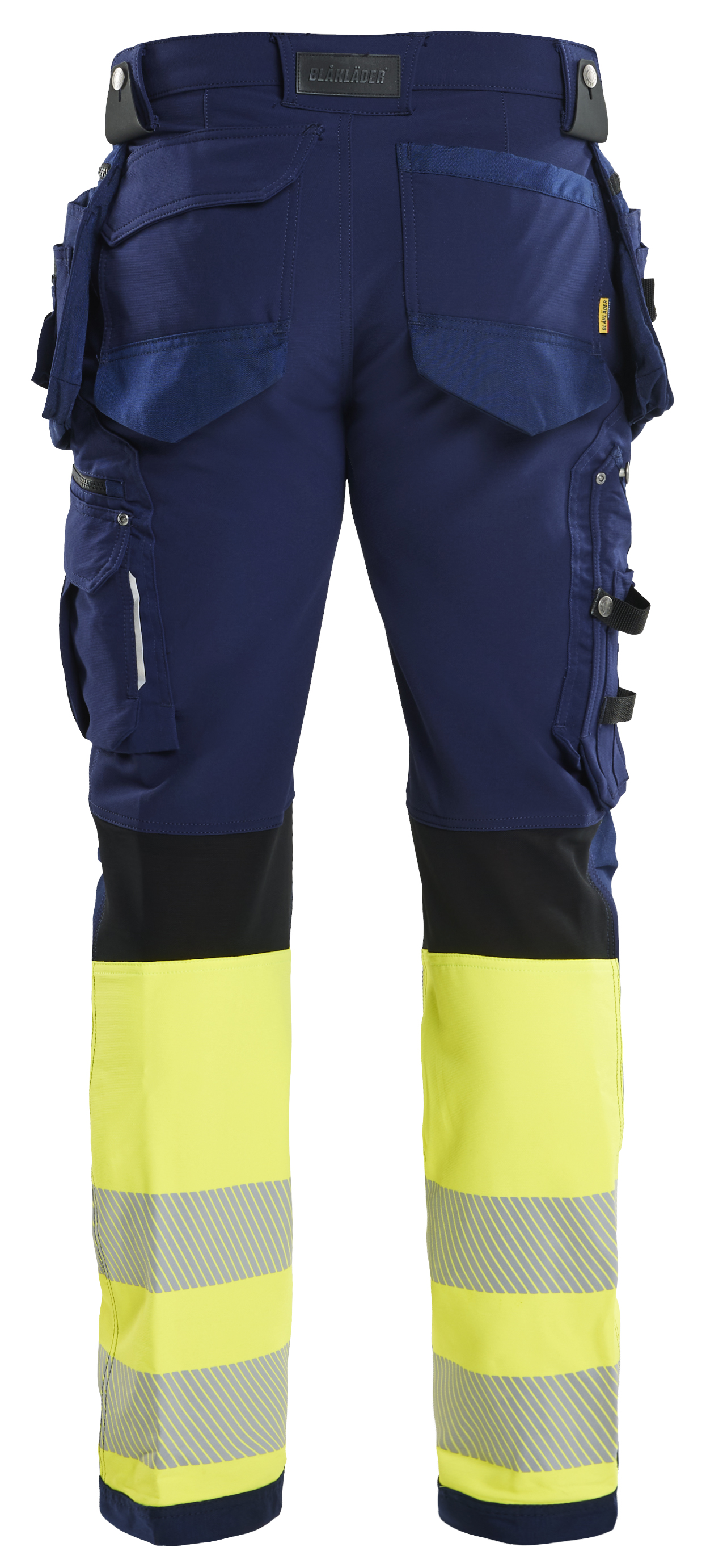 blåkläder Trousers blåkläder size c46 navy blue/yellow