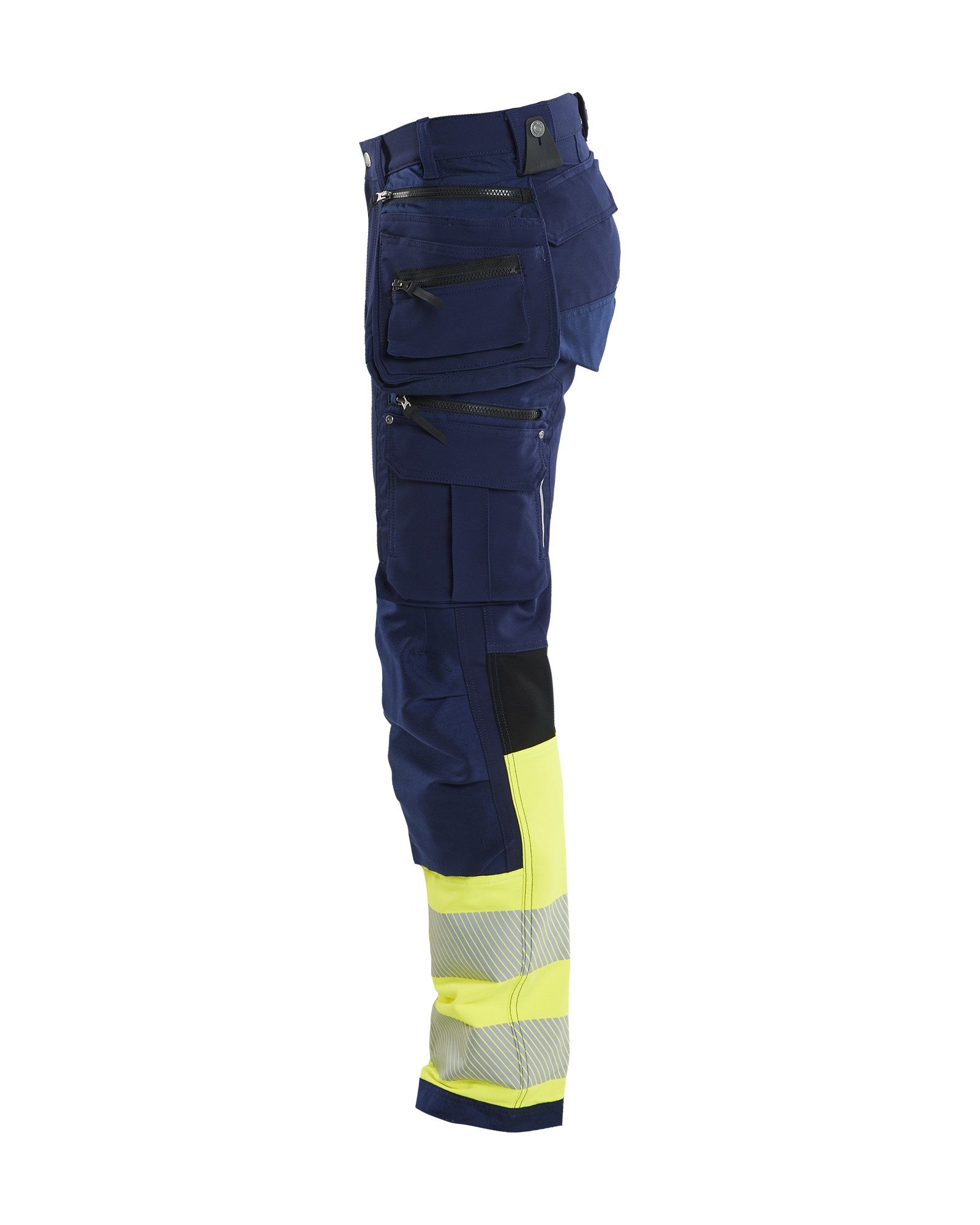 blåkläder Trousers blåkläder size c46 navy blue/yellow