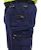 blåkläder Trousers blåkläder size c46 navy blue/yellow