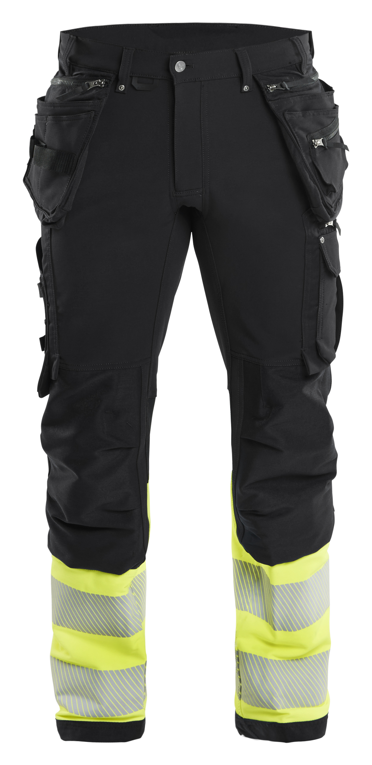 blåkläder Trousers blåkläder size d116 black/yellow
