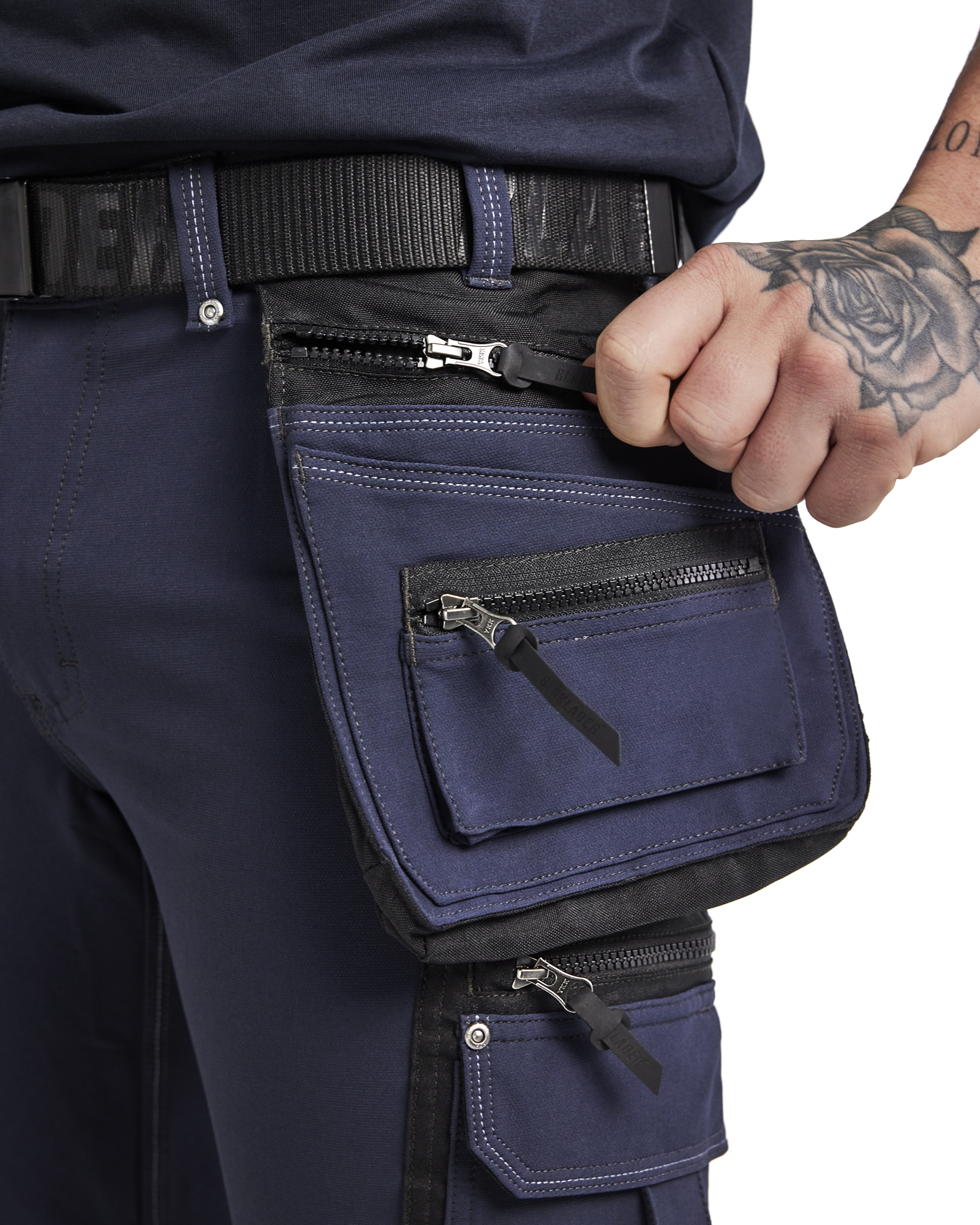 blåkläder Trousers blåkläder size c48 dark navy/black