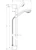 hansgrohe Suihkusetti hansgrohe 27729000 crometta 85