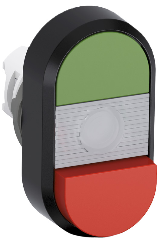 DOUBLE PUSH BUTTON MODULAR CLEAR, LIGHT, HIGH DOW REC