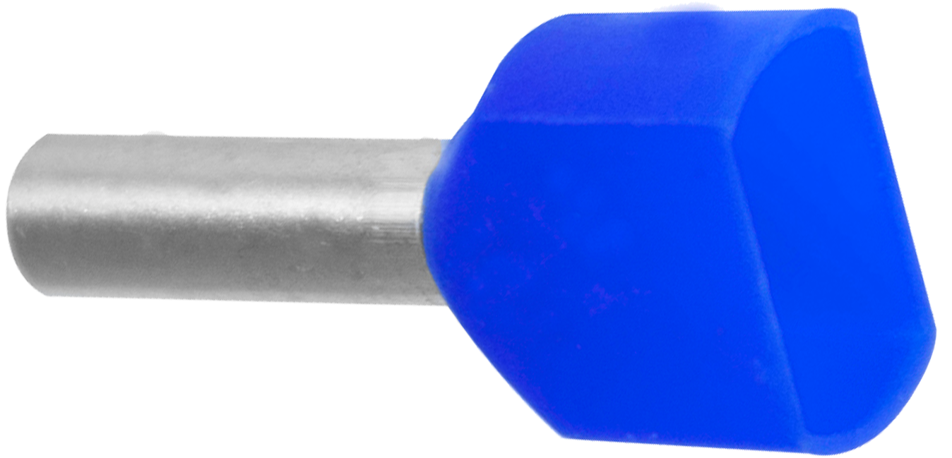 ENDEHYLSE/ NITE 2 X 2,5MM² 2,5 TVILL