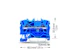 wago Terminal block blue 2x 2,5 mm2