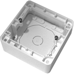 SURFACE MOUNTING BOXES HL889 V FOR 1 DEVICE 33MM