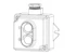 selcast Lever switch ip44 corridor 1xpk16