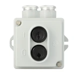 LEVER SWITCH IP44 2-WAY 2XPK16