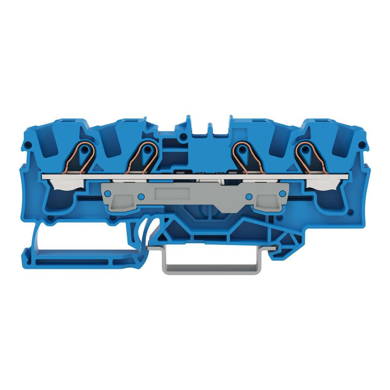 wago Riviliitin wago 4-nap, 0,5-6(10)mm2, sin
